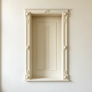 Sztukaterią na drzwiach ukrytych