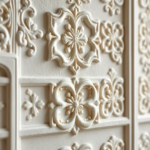 Sztukateria na ścianie inspiracje