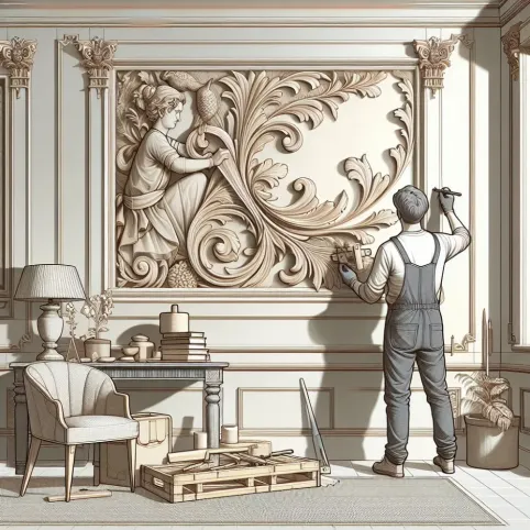 Sztukateria Ścienna Jak Zamontować