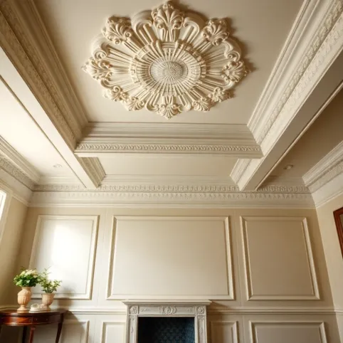 Sztukateria W Niskim Pomieszczeniu