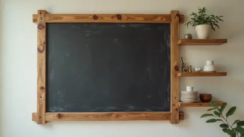 Tablica drewniana na ścianę