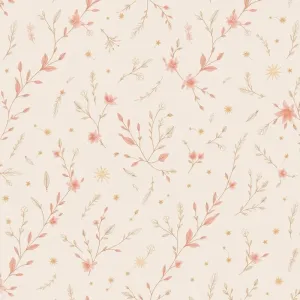 Tapeta boho dla dziewczynki