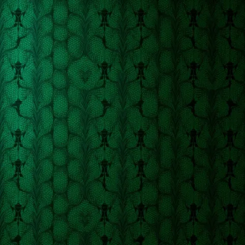 Tapeta butelkowa zieleń wzory