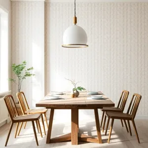 Tapeta Do Jadalni Styl Skandynawski