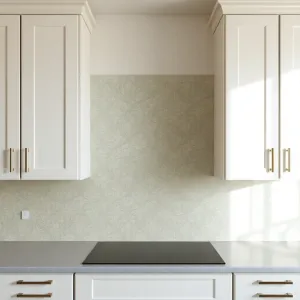 Tapeta do kuchni między szafki