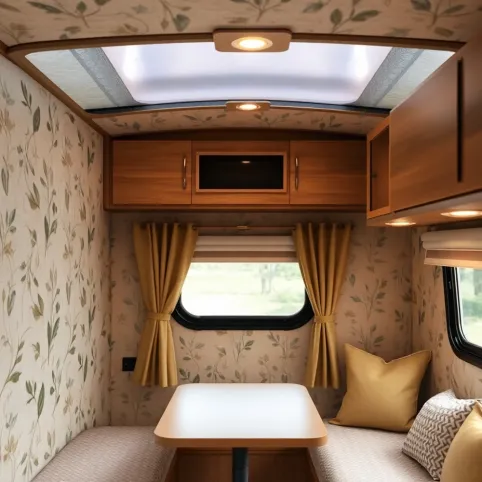 Tapeta do przyczepy kempingowej