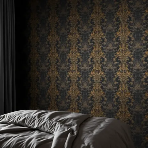 Tapeta do sypialni glamour