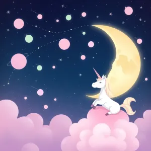 Tapeta kosmos dla dziewczynki