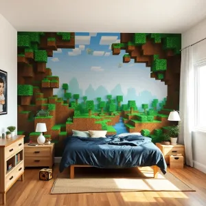 Tapeta MINECRAFT do pokoju