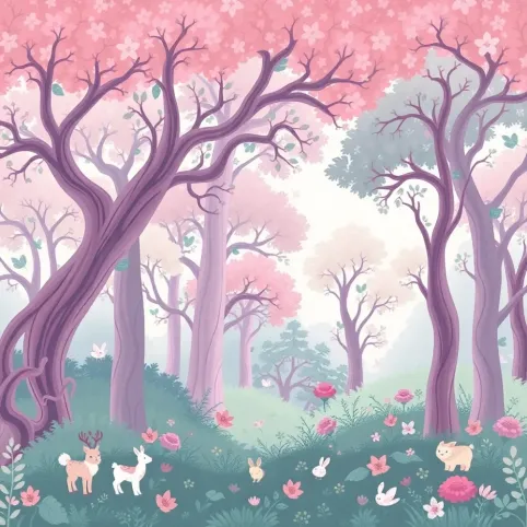 Tapeta mural dla dzieci