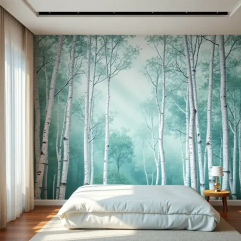 Tapeta mural do sypialni