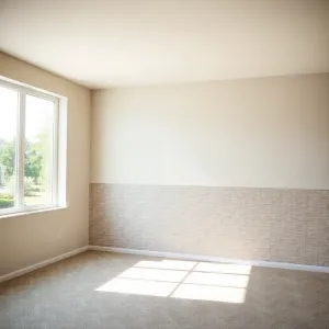 Tapeta na pol ściany