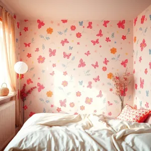 Tapeta Na Ścianę Dla Dziewczynki