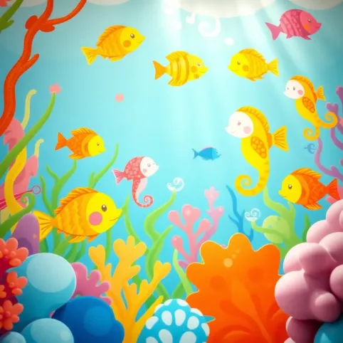 Tapeta ocean dla dzieci