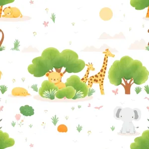 Tapeta Safari dla dzieci