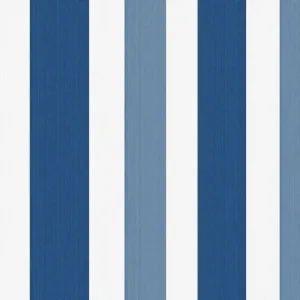 Tapeta w granatowe pasy