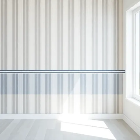 Tapeta w pasy aranżacje