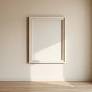 Tapeta w ramie ze sztukaterii