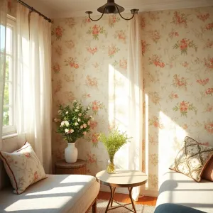 Tapeta W Stylu Prowansalskim