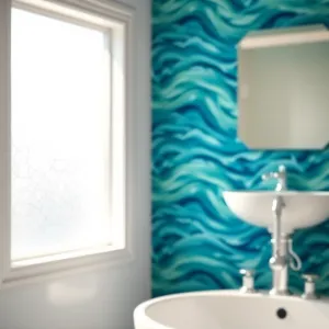 Tapeta winylowa samoprzylepna do łazienki