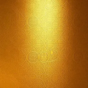 Tapeta złote wzory