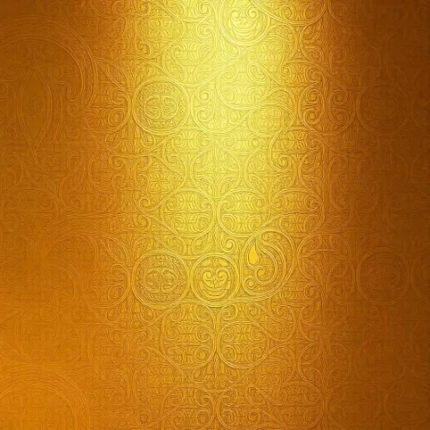 Tapeta złote wzory