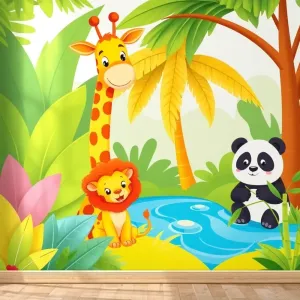 Tapeta zwierzęta dla dzieci