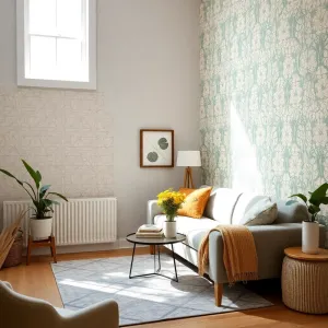 Tapety do małego salonu
