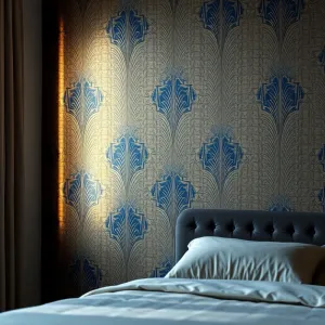 Tapety glamour do sypialni