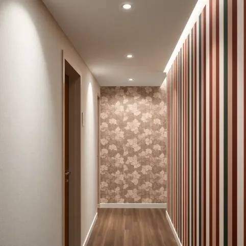 Tapety na korytarz aranżacje