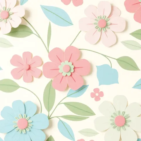 Tapety w kwiaty dla dzieci