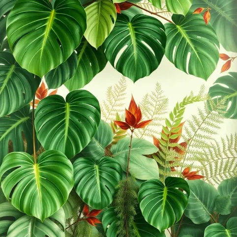 Tapety z motywem liści