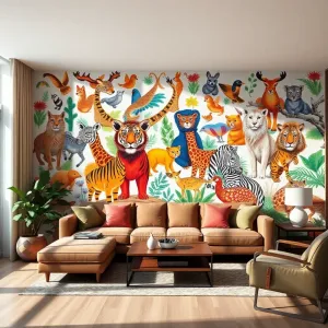 Tapety ze zwierzętami na ścianę