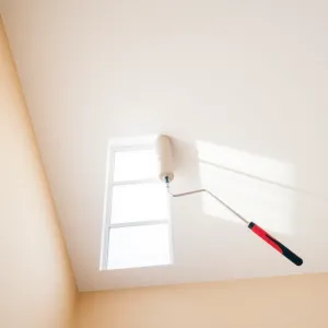 W którą stronę malować sufit