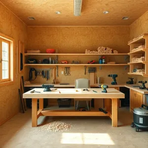 Warsztat z płyty OSB