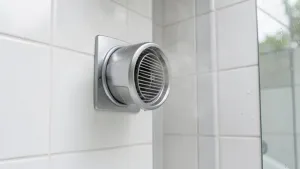 Wentylacja łazienki przez ścianę zewnętrzną