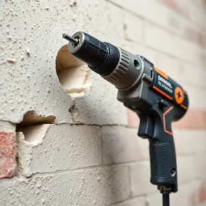 Wiercenie Dużych Otworów W Ścianie