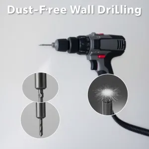 Wiercenie W Ścianie Bez Kurzu