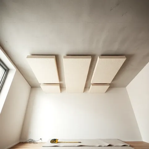 Wygłuszenie sufitu w bloku