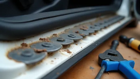 Wymiana listwy progowej