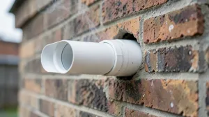 Wyrzut spalin przez ścianę