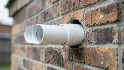 Wyrzut spalin przez ścianę