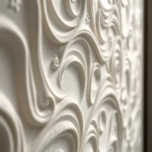 Wzory na ścianie z gładzi