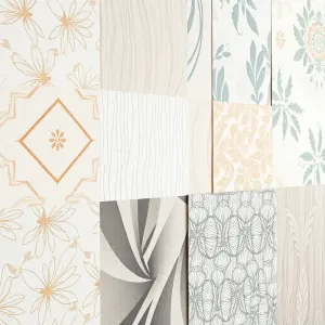 Wzory tapety na ścianę