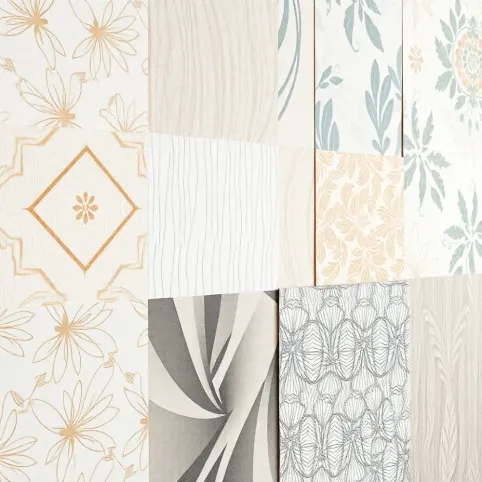 Wzory tapety na ścianę