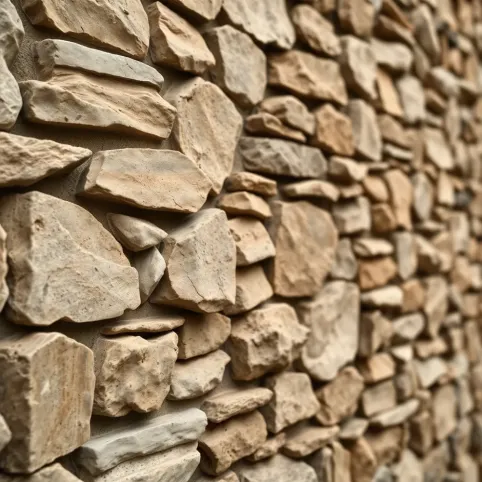 Wzory układania kamienia na ścianie
