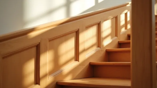 Z czego lamperia na klatce schodowej