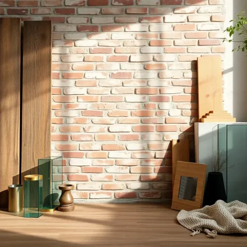 Z czym łączyć cegłę na ścianie