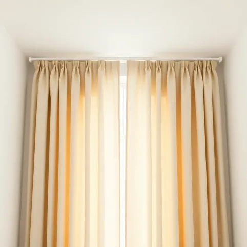 Zasłony na karnisz sufitowy