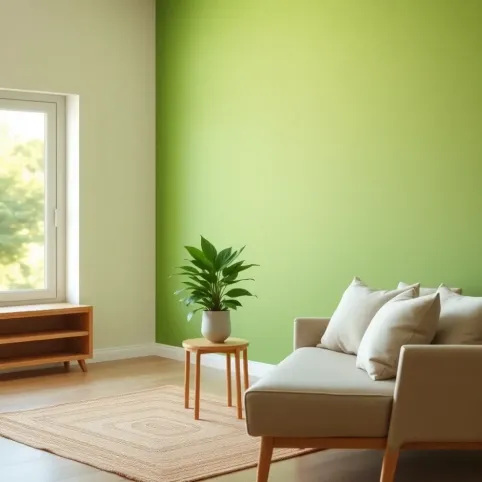 Zielony kolor ścian co oznacza